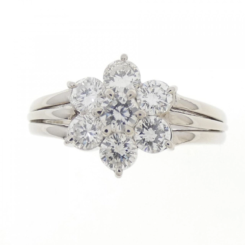 Nhẫn kim cương hoa PT900 0.85CT - Hàng hiệu Authentic 854118