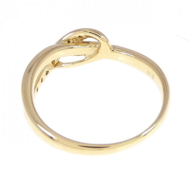 Nhẫn kim cương K18YG 0.07CT 673414