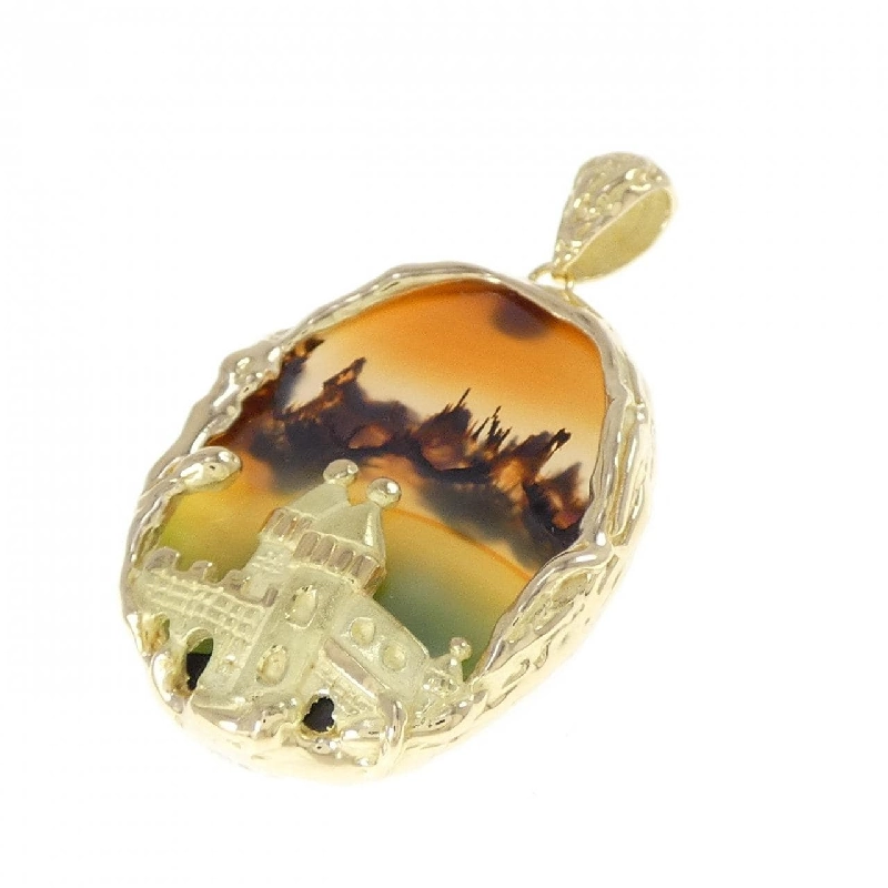 K18YG Mã Não Pendant - Hàng hiệu Chính hãng 871607