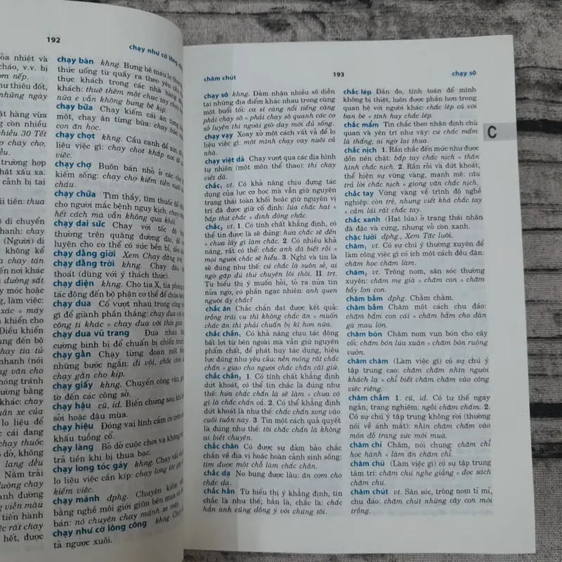 Trung tâm KH Xã Hội và Nhân văn QG. Từ điển Tiếng Việt. Chủ biên  Ng. KIim Thản 711821