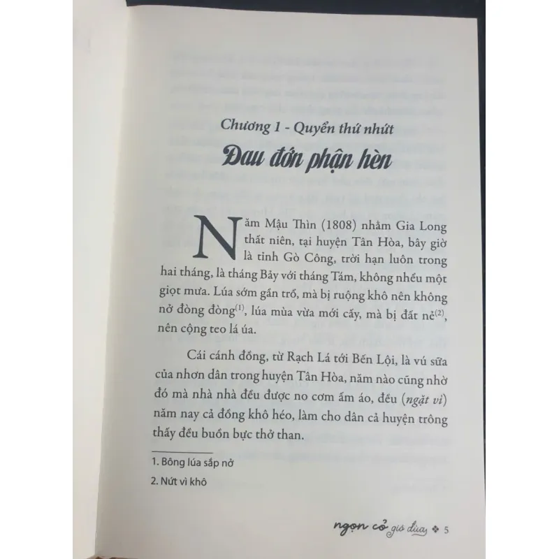 Ngọn Cỏ Gió Đùa - Hồ Biểu Chánh 973358