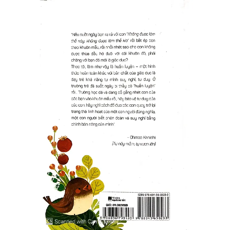 Tự Nảy Mầm, Tự Vươn Lên - Phương Pháp Giáo Dục Con Của Gia Đình Ohmae - Ohmae Kenichi 692153