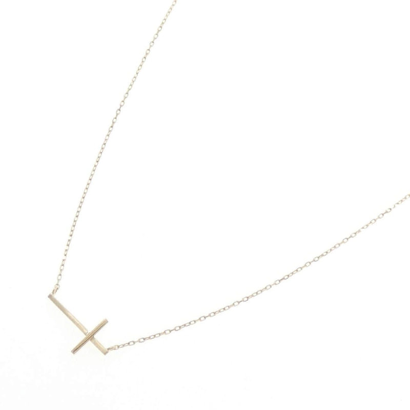 ジュエッテ K10YG クロス ネックレス - Hàng hiệu Authentic 842112
