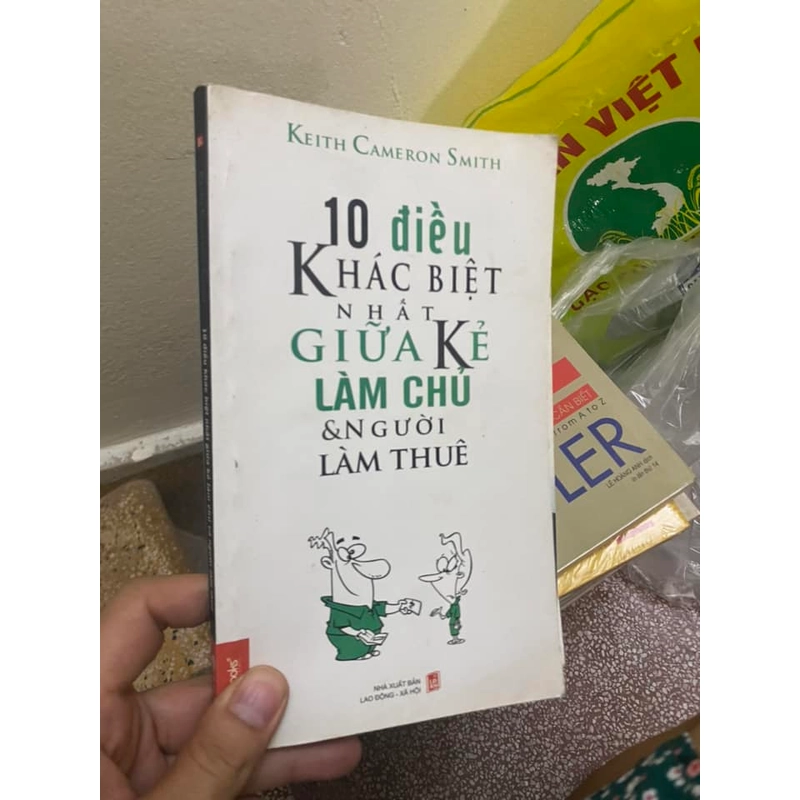 Sách 10 điều khác biệt giữa kẻ làm chủ và người làm thuê 308393