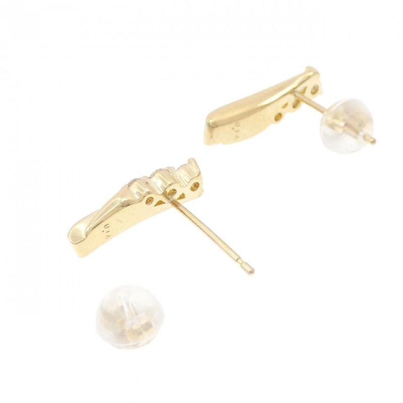 K18YG Bông tai kim cương 0.28CT - Hàng hiệu Chính hãng 870426