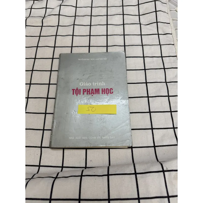 Giáo trình tội phạm học  701453