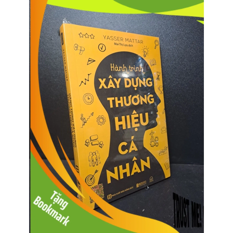 (TẶNG BOOKMARK) Hành trình xây dựng thương hiệu cá nhân Yasser Mattar new 100% RBK.ASB2512 944736