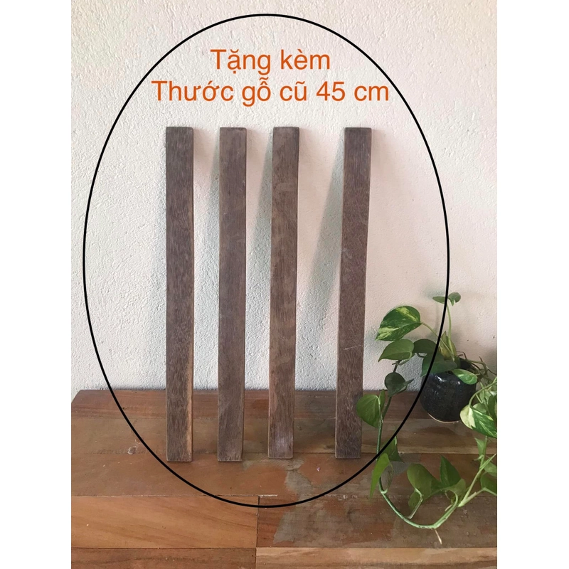 Thước gỗ 45 cm - tool làm gốm 272885