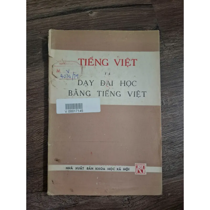 Tiếng Việt và Dạy đại học bằng tiếng Việt 726109