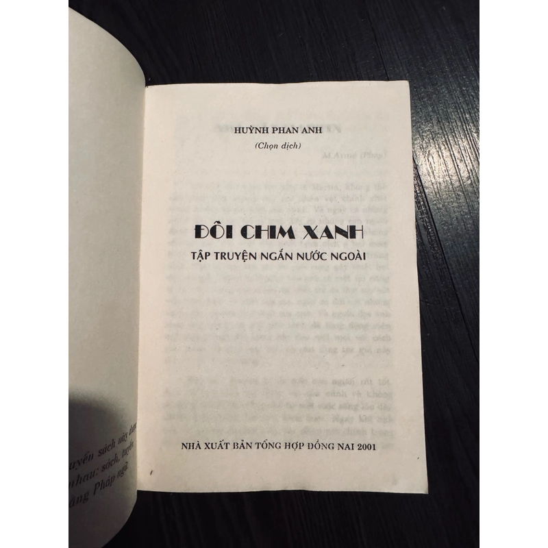 Đôi chim xanh (tuyển tập truyện ngắn) 461911