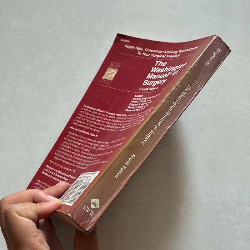 The Washington Manual of Surgery 687563