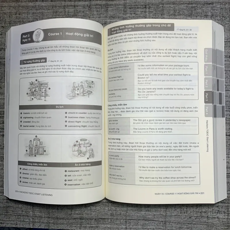 Combo 2 cuốn HACKERS TOEIC - Reading & Listening - David Cho 777354