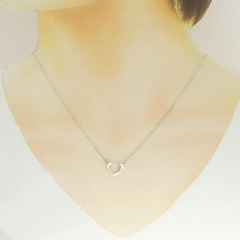 Dây chuyền nhỏ 2 trái tim Tiffany Tenderness - Hàng hiệu Authentic 838925