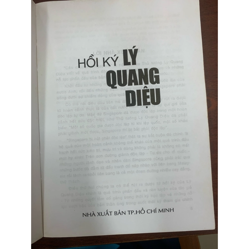 Hồi ký Lý Quang Diệu  291645