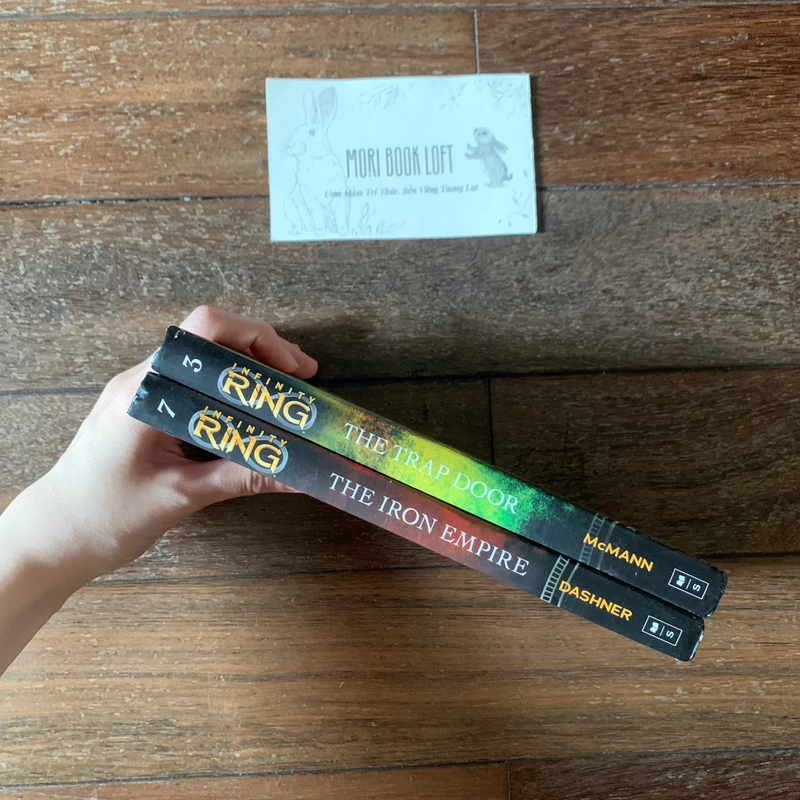 Sách ngoại văn Infinity Ring: Book 3: The Trap Door và Book 7: The Iron Empire, Used 538195