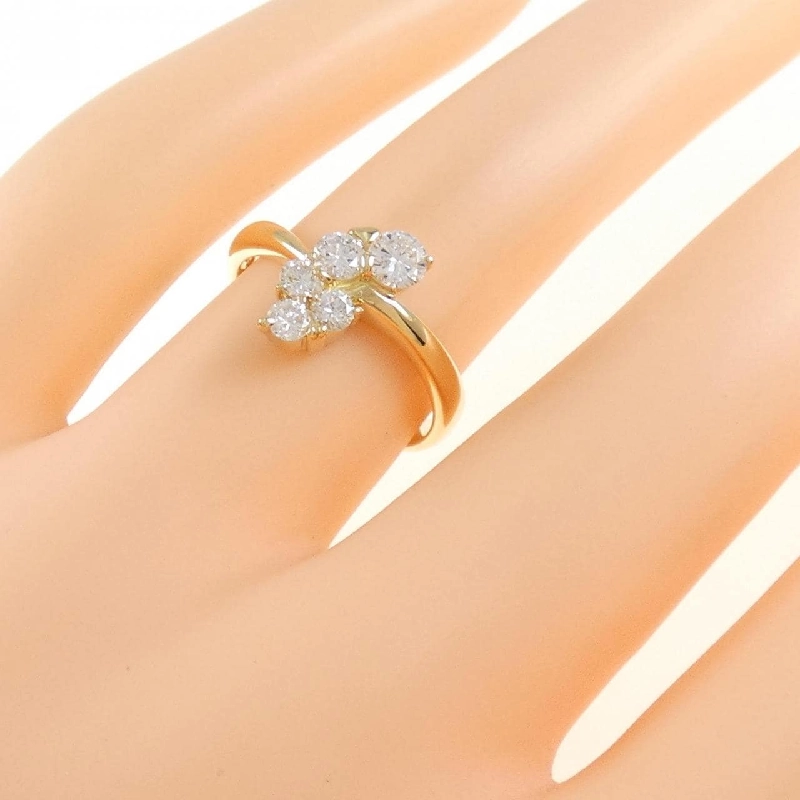 Nhẫn kim cương K18YG 0.48CT - Hàng hiệu Authentic 855550