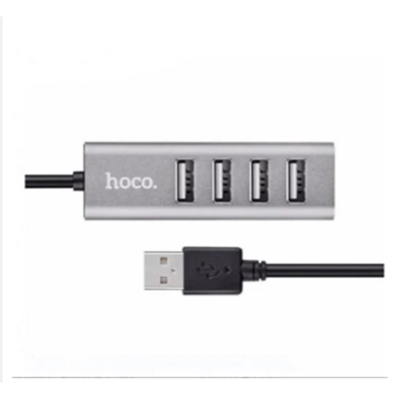 Hub Hoco 4 cổng USB tiện dụng giá gốc 173K (giảm 45%)-Màu bạc 331196