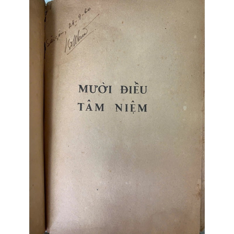 MƯỜI ĐIỀU TÂM NIỆM - HOÀNG ĐẠO 528573