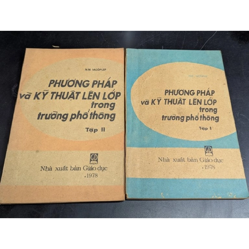 Phương pháp và kỹ thuật lên lớp trong trường phổ thông - N.M.Iacôplep 590970