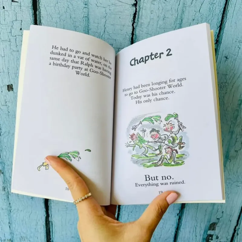 Sách - Horrid Henry Early Reader tặng audio FULL hộp đẹp 757514