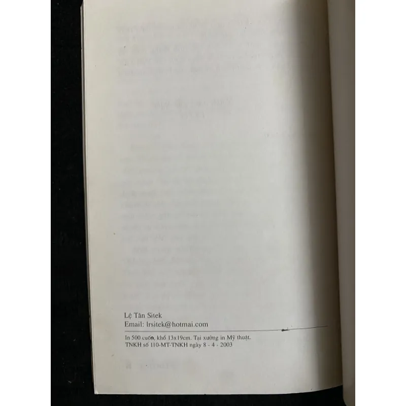 Sưu và Tầm- Lệ Tân Sitek 1003136