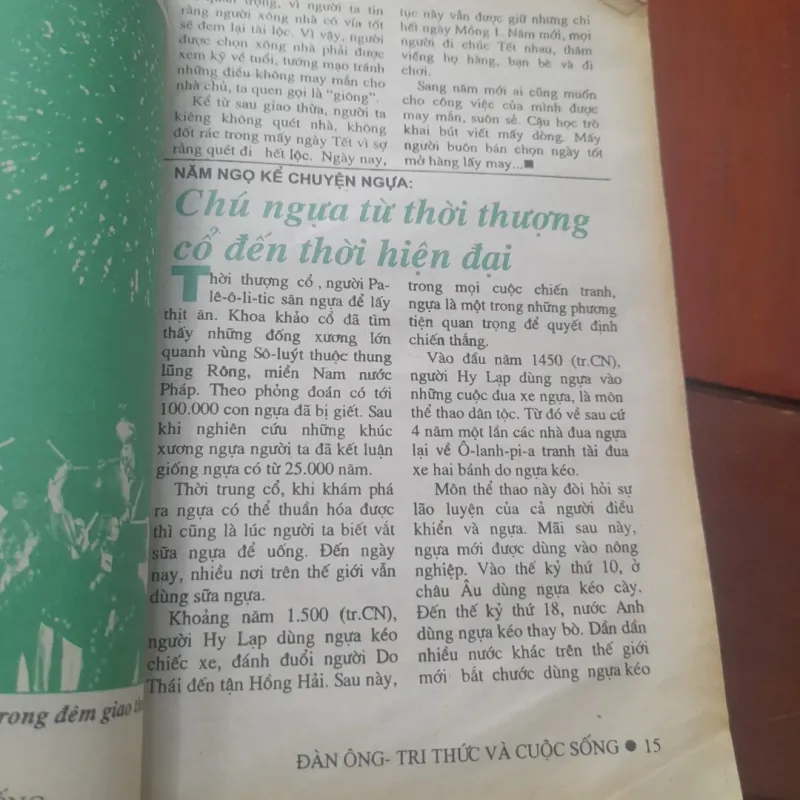 ĐÀN ÔNG, Tri thức & Cuộc sống Xuân Nhâm Ngọ 2002 778843