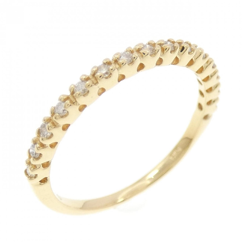 Nhẫn kim cương K18YG Half Eternity 0.13CT - Hàng hiệu Authentic 851443