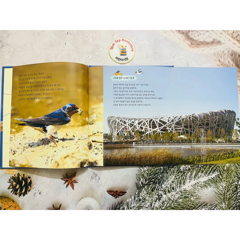 𝐒𝐞́𝐭 𝐬𝐚́𝐜𝐡 𝐪𝐮𝐚𝐧 𝐬𝐚́𝐭 𝐭𝐮̛̣ 𝐧𝐡𝐢𝐞̂𝐧 tiếng Hàn  푸른달 자연관찰(trọn bộ) 496923