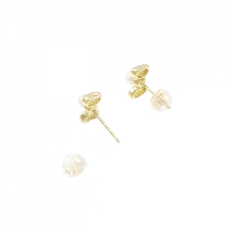 Bông tai ngọc trai Akoya 3.1mm - Hàng hiệu Authentic 750YG/K18YG 876657