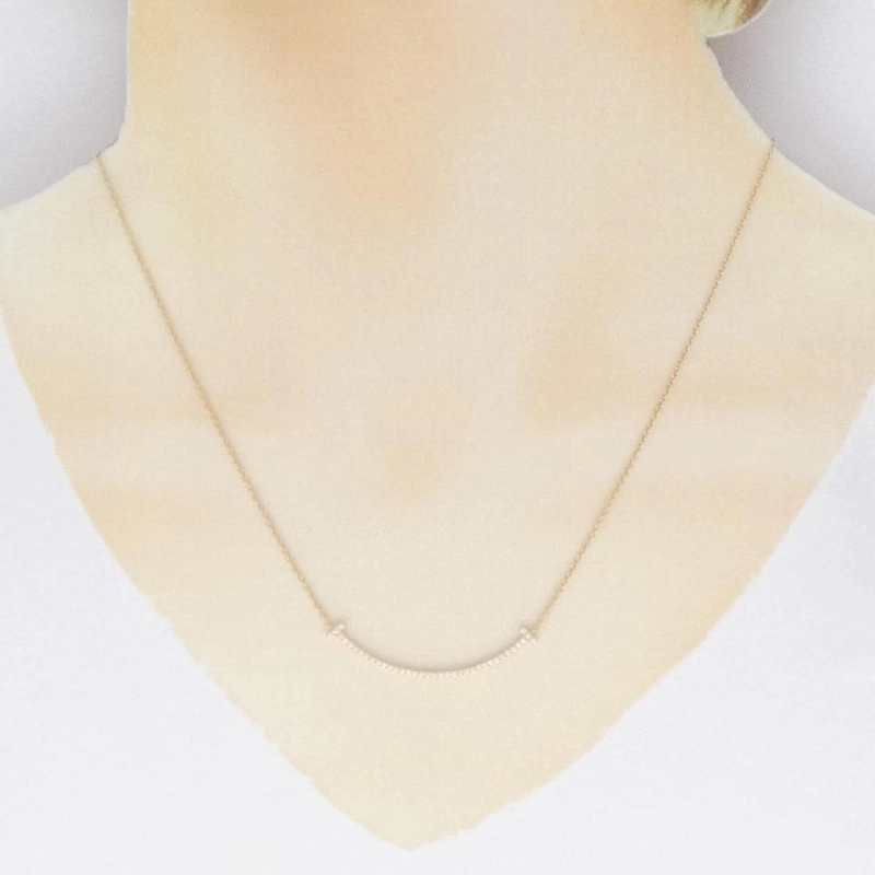 Tiffany T Smile Small Necklace - Hàng hiệu Authentic 843669