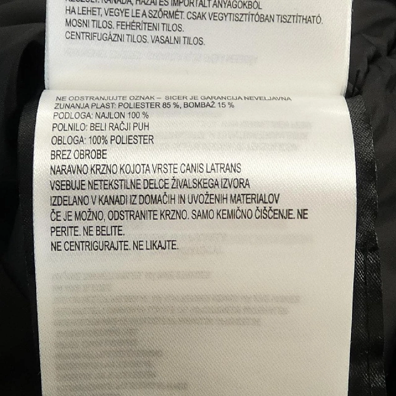 Áo khoác lông Canada Goose 2580LA ROSSCLAIR - Hàng hiệu Authentic 820842