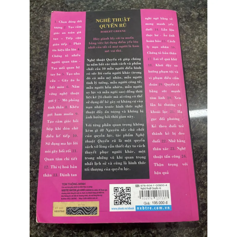 Nghệ thuật quyến rũ Robert Greene 720097