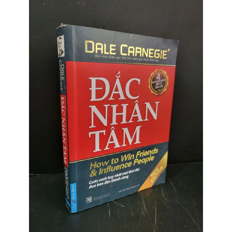 [Sách Cũ SCGR] Đắc nhân tâm mới 70% bẩn bìa, ố nhẹ, bị ẩm, highlight 2020 Dale Carnegie HCM3004 KỸ NĂNG 702120