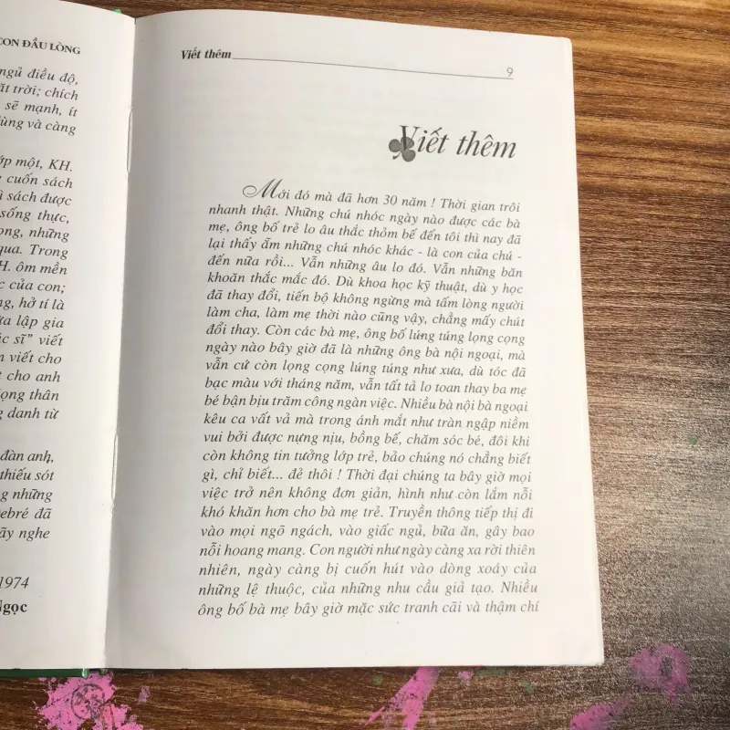 Viết cho các bà mẹ sinh con đầu lòng  970381