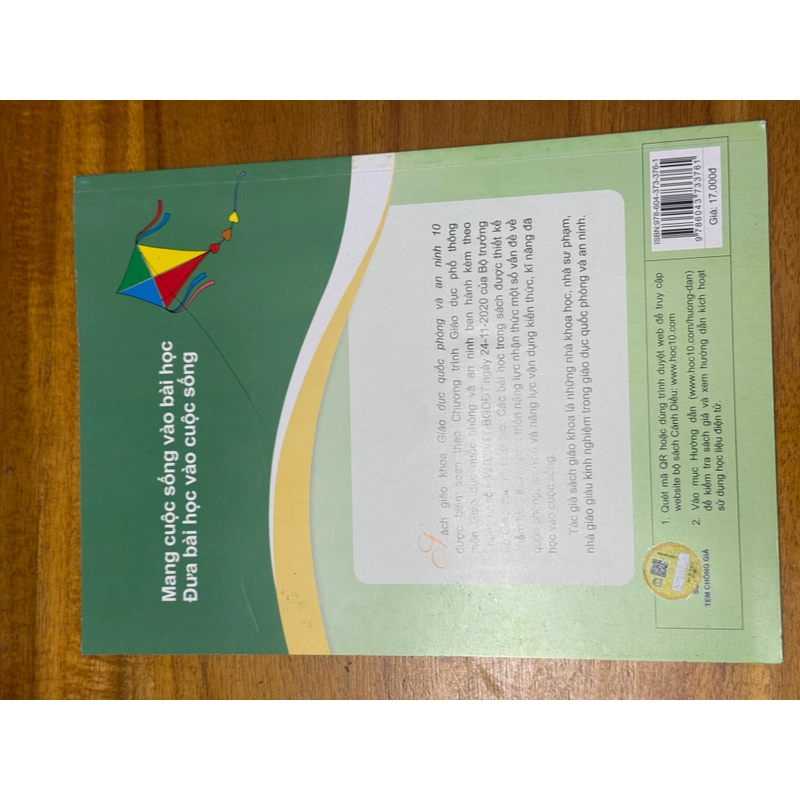 Sách Giáo Khoa Giáo dục Quốc phòng và An ninh 10 - Cánh Diều 497289