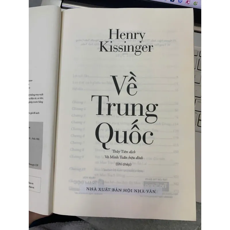 VỀ TRUNG QUỐC - HENRY KISSINGER 718206