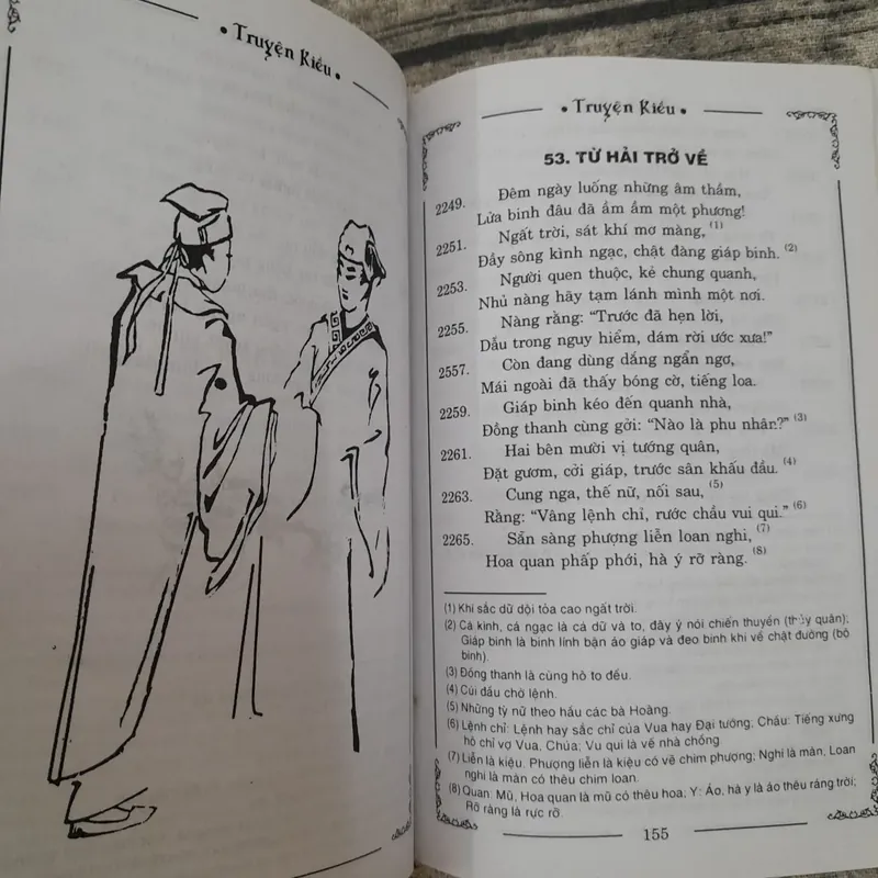 Truyện KIỀU. Nguyễn Du. Vũ Hữu Tiềm bình giải và minh họa 737854