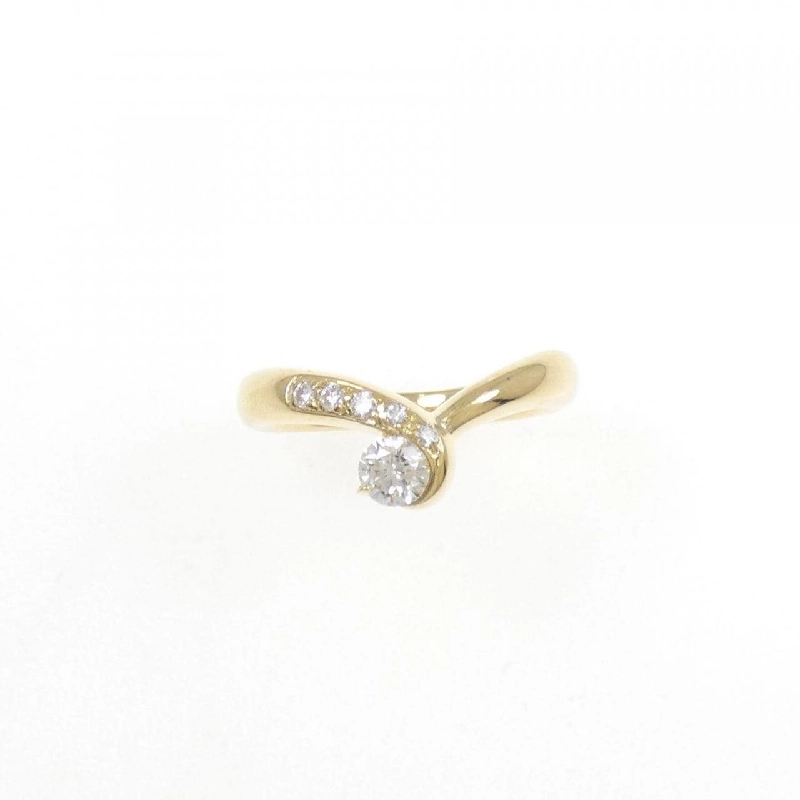 Nhẫn kim cương K18YG 0.25CT 669965