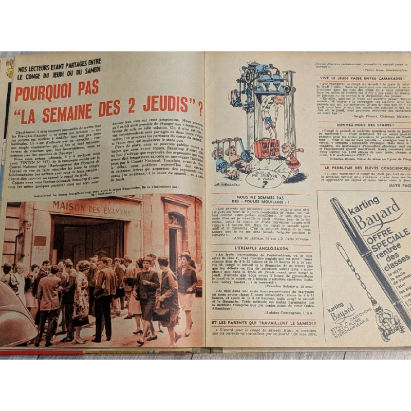 Tintin Le Journal Des Jeunes ( lô 12 quyển không lẻ ) 1008204