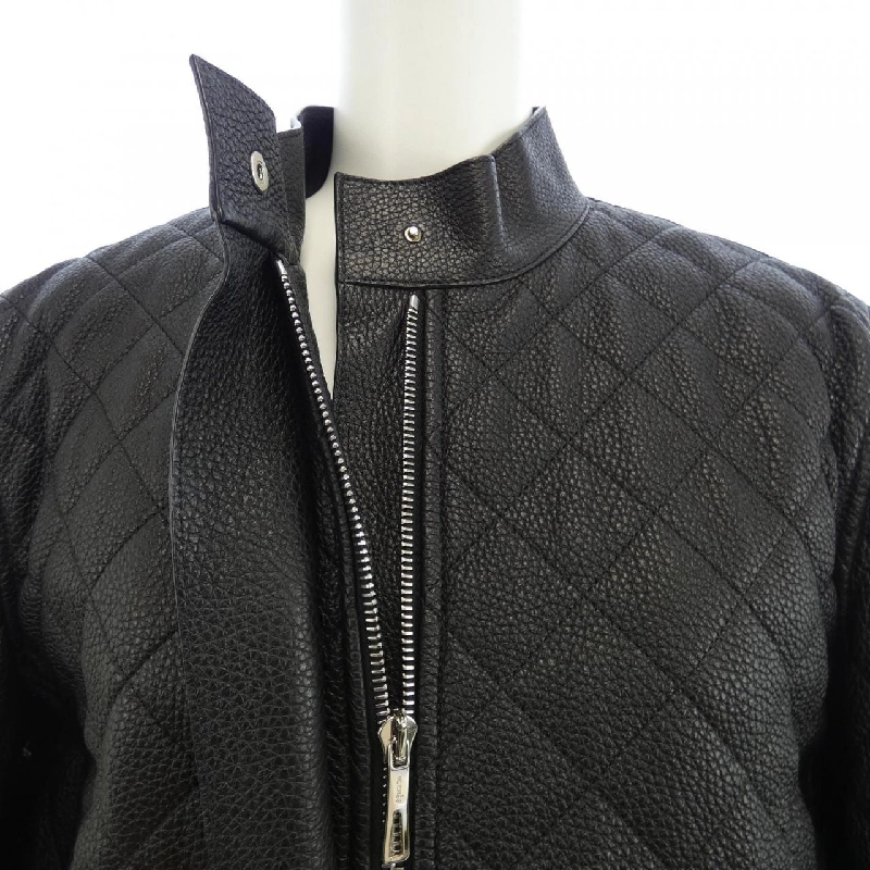 【Mã giảm giá】Áo khoác da HERMES 638353