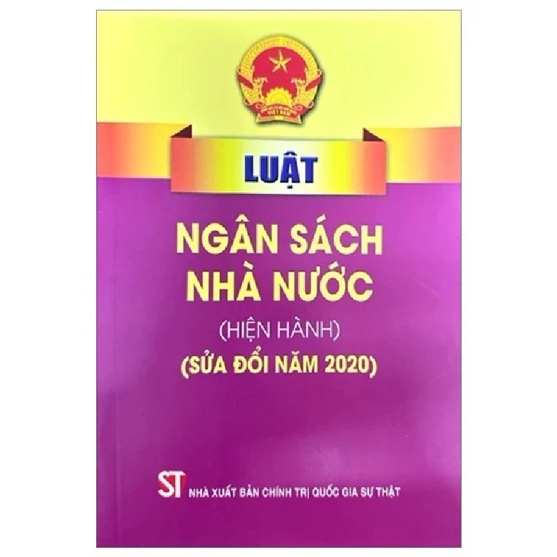 Luật Ngân Sách Nhà Nước (Hiện Hành) (Sửa Đổi Năm 2020) - Quốc Hội 189664