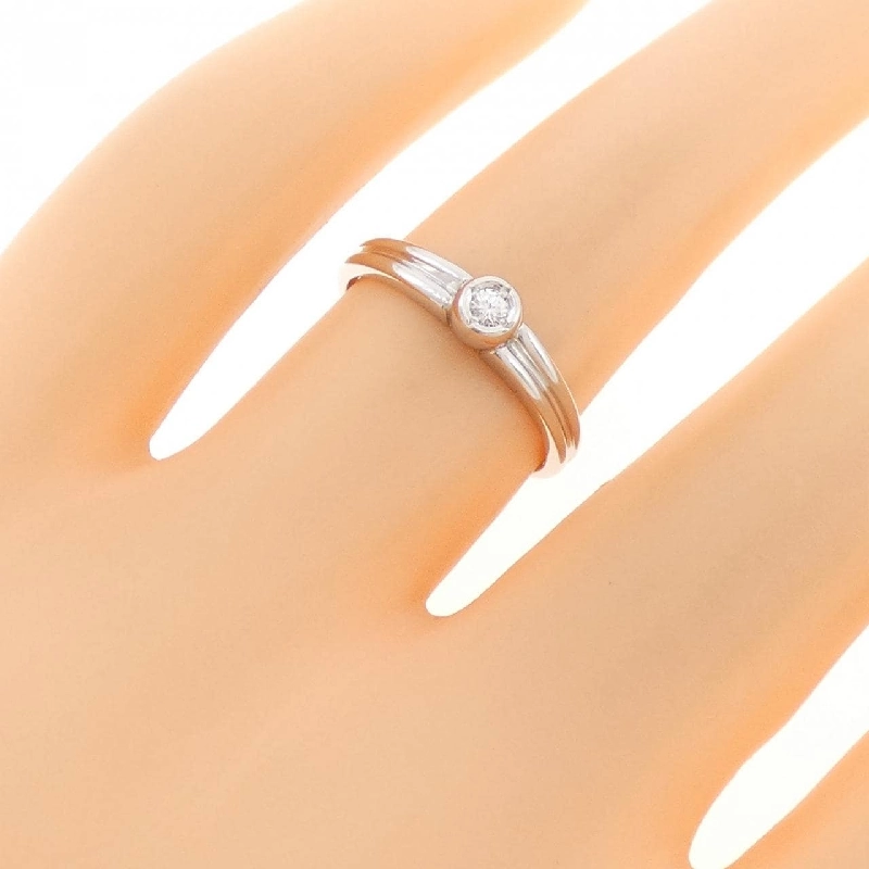 Nhẫn kim cương Solitaire PT900 0.03CT 671095