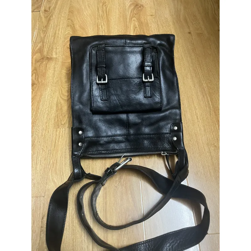 Túi nam sz 24*29*11 da mộc 2hand 934614