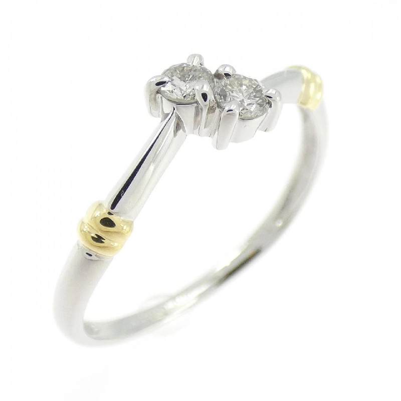 Nhẫn kim cương PT900/K18YG 0.14CT - Hàng hiệu Chính hãng 853438