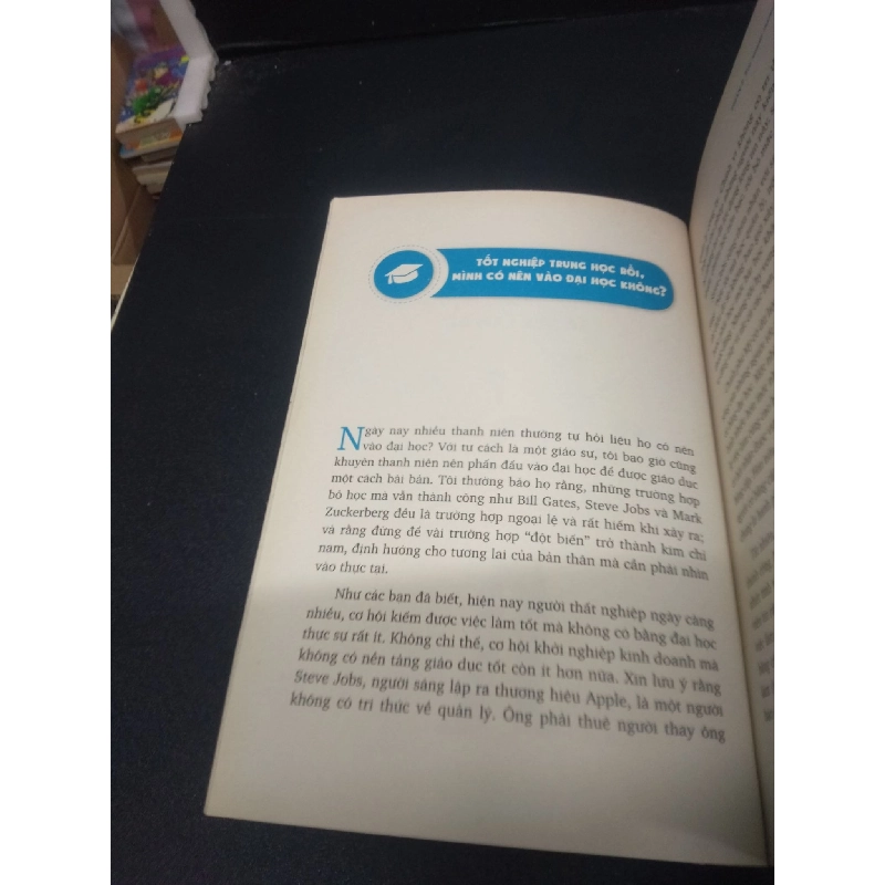 Khởi Hành Lời Khuyên Học Sinh Sinh Viên Việt Nam mới 70% ố vàng, bẩn bìa 2016 HCM2105 Giáo Sư John Vu SÁCH KỸ NĂNG 914495