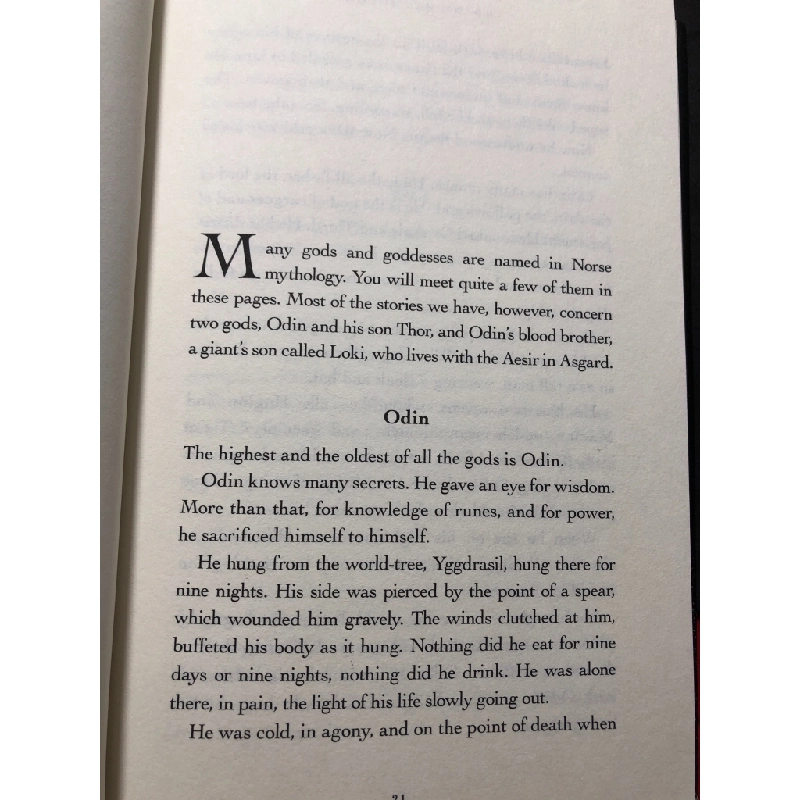 Norse mythology mới 90% bẩn nhẹ BÌA CỨNG Neil Gaiman HPB1309 NGOẠI VĂN 458359