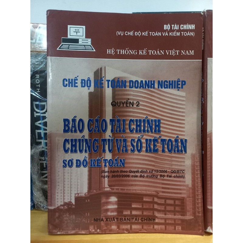 BỘ 2 CUỐN CHẾ ĐỘ KẾ TOÁN DOANH NGHIỆP 147306