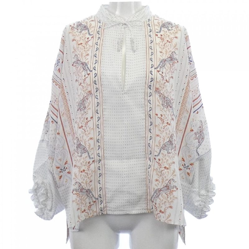 HERMES GUEPARDS ET PALMETTES 5E0626DU Áo thun 628070