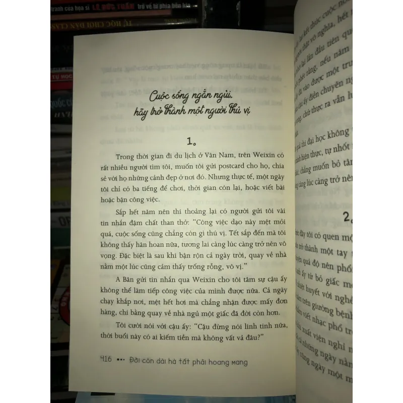 Đời còn dài hà tất phải hoang mang - Lâm Hy 781223