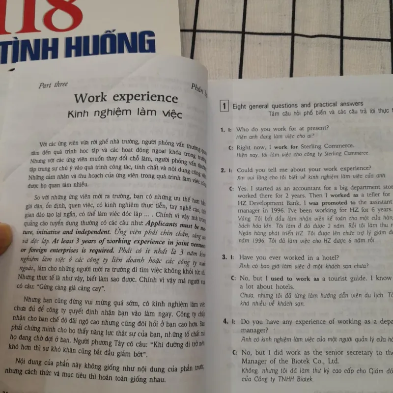 2 quyển tiếng anh Giao Tiếp và Phỏng vấn 591690